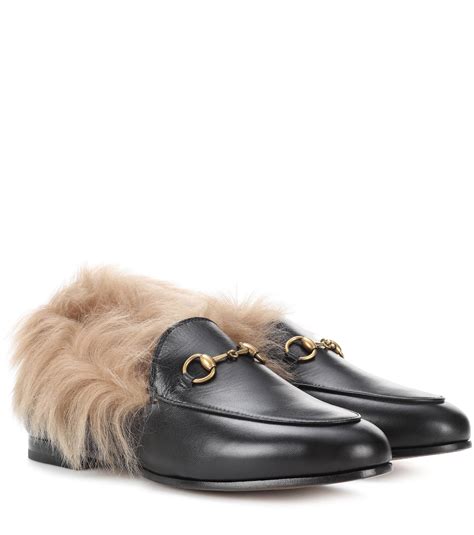 gucci loafer type|gucci fur loafer.